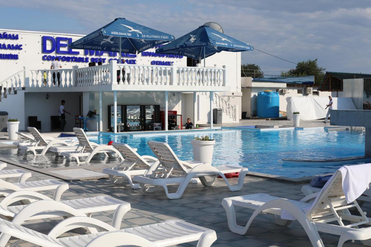 Del Mare Hotell Kapchagay Eksteriør bilde