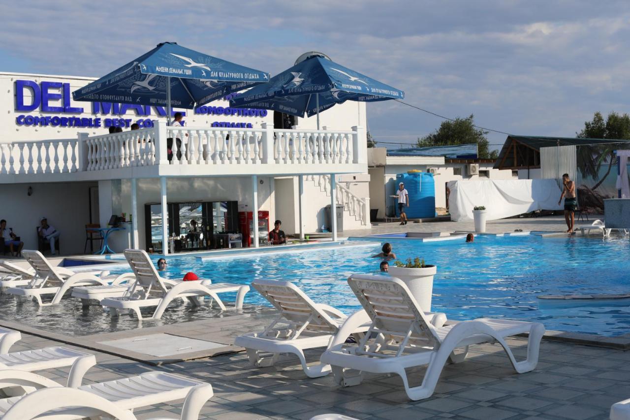 Del Mare Hotell Kapchagay Eksteriør bilde